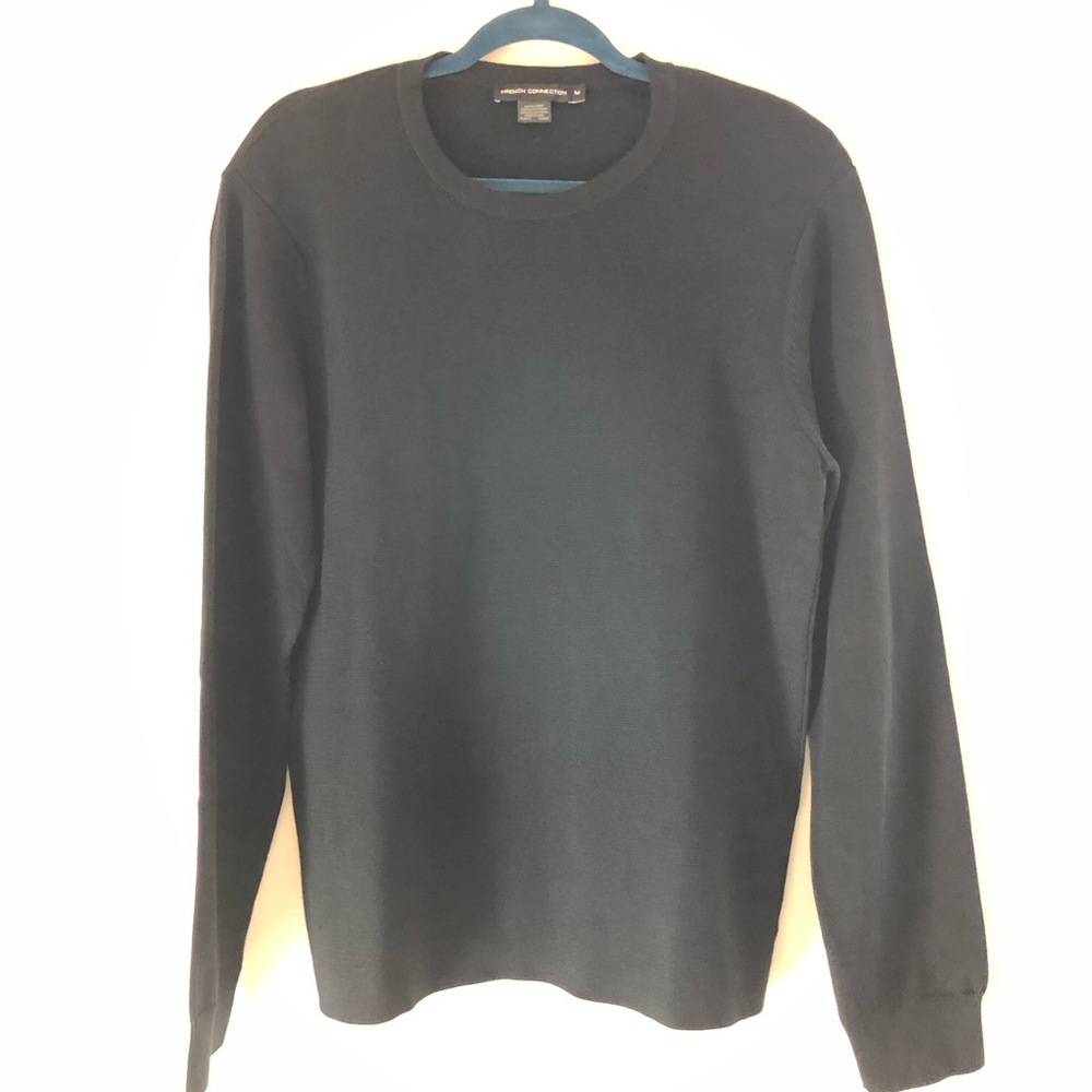 French Connection Navy Crewneck Knit size Medium